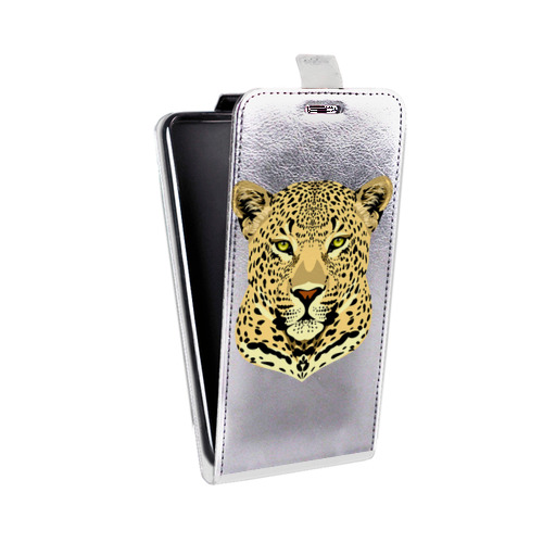 Дизайнерский вертикальный чехол-книжка для Nokia 2.2 Прозрачные леопарды