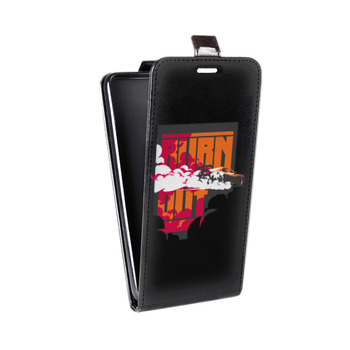 Дизайнерский вертикальный чехол-книжка для LG K7 Прозрачный дрифт (на заказ)