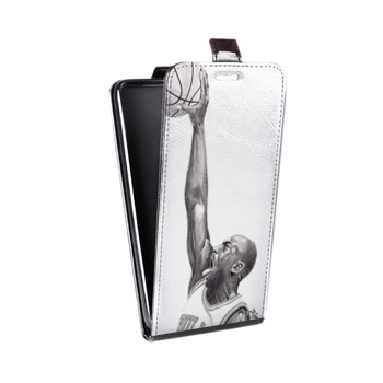 Дизайнерский вертикальный чехол-книжка для Samsung Galaxy S8 Plus Майкл Джордан (на заказ)