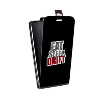 Дизайнерский вертикальный чехол-книжка для OnePlus 6T Дрифт (на заказ)