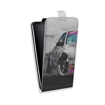 Дизайнерский вертикальный чехол-книжка для Sony Xperia C5 Ultra Dual Дрифт (на заказ)