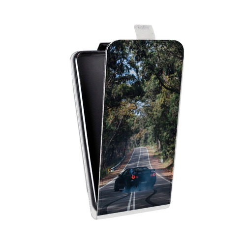 Дизайнерский вертикальный чехол-книжка для Samsung Galaxy J1 mini (2016) Дрифт
