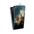 Дизайнерский вертикальный чехол-книжка для HTC Desire 601 Джуманджи :Зов джунглей