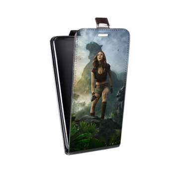 Дизайнерский вертикальный чехол-книжка для Alcatel One Touch Pop D5 Джуманджи :Зов джунглей (на заказ)