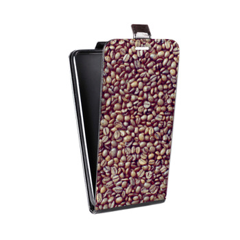 Дизайнерский вертикальный чехол-книжка для Iphone 7 кофе (на заказ)