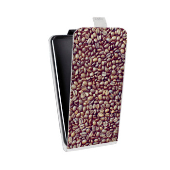 Дизайнерский вертикальный чехол-книжка для Iphone 7 Plus / 8 Plus кофе (на заказ)