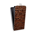 Дизайнерский вертикальный чехол-книжка для Iphone 13 Pro Max кофе