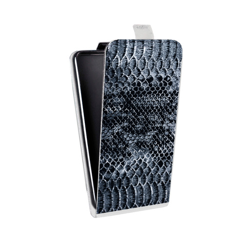 Дизайнерский вертикальный чехол-книжка для Iphone 13 Pro Max Кожа змей