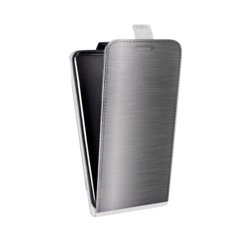 Дизайнерский вертикальный чехол-книжка для Huawei Ascend Mate 7 Металл (на заказ)