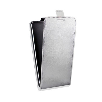 Дизайнерский вертикальный чехол-книжка для Sony Xperia E5 Металл (на заказ)