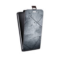 Дизайнерский вертикальный чехол-книжка для Nokia Lumia 1320 Металл