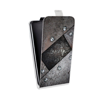 Дизайнерский вертикальный чехол-книжка для Samsung Galaxy S10 Lite Металл (на заказ)