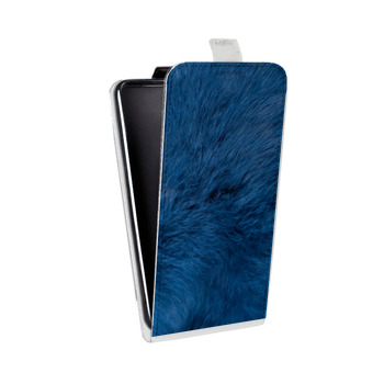 Дизайнерский вертикальный чехол-книжка для Huawei P10 Lite Текстуры мехов (на заказ)