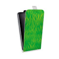 Дизайнерский вертикальный чехол-книжка для Sony Xperia go Трава