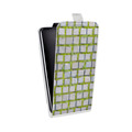 Дизайнерский вертикальный чехол-книжка для Iphone 12 Mini Трава