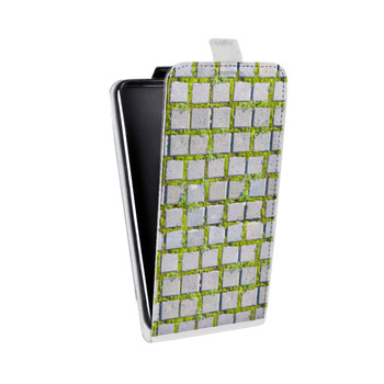 Дизайнерский вертикальный чехол-книжка для ASUS ZenFone 5 ZE620KL Трава (на заказ)