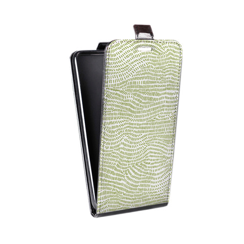 Дизайнерский вертикальный чехол-книжка для LG G4 S Трава