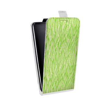 Дизайнерский вертикальный чехол-книжка для Xiaomi RedMi Note 4 Трава (на заказ)