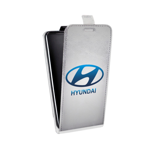 Дизайнерский вертикальный чехол-книжка для Alcatel One Touch Pop C9 Hyundai