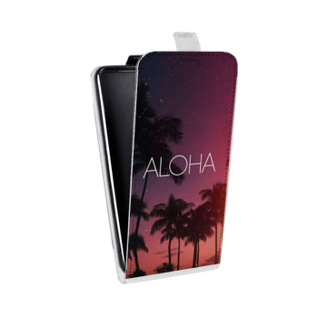 Дизайнерский вертикальный чехол-книжка для Iphone 7 Plus / 8 Plus Hawaii (на заказ)