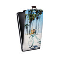 Дизайнерский вертикальный чехол-книжка для LG Optimus G2 mini Hawaii