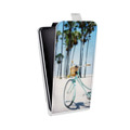Дизайнерский вертикальный чехол-книжка для Alcatel One Touch Pop C9 Hawaii