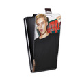 Дизайнерский вертикальный чехол-книжка для Asus ZenFone 4 Max Джастин Бибер
