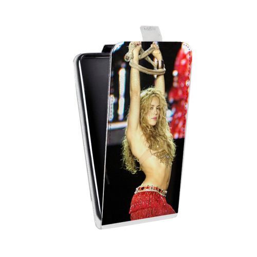 Дизайнерский вертикальный чехол-книжка для HTC U Ultra Shakira