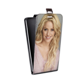 Дизайнерский вертикальный чехол-книжка для Iphone 7 Shakira (на заказ)