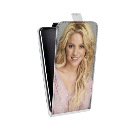 Дизайнерский вертикальный чехол-книжка для HTC U Ultra Shakira
