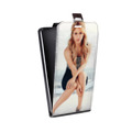 Дизайнерский вертикальный чехол-книжка для HTC Desire 200 Shakira