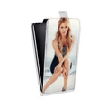 Дизайнерский вертикальный чехол-книжка для LG G7 Fit Shakira