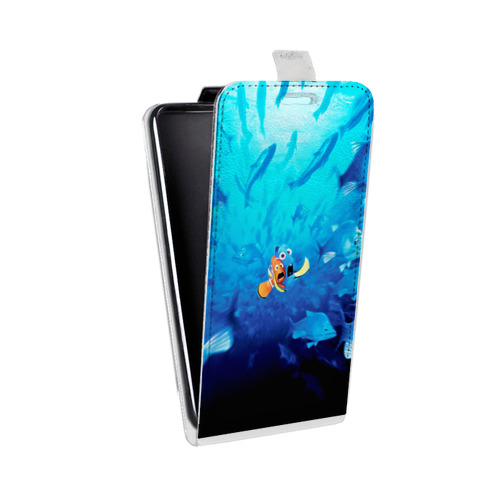 Дизайнерский вертикальный чехол-книжка для LG G7 Fit В поисках немо