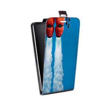 Дизайнерский вертикальный чехол-книжка для Samsung Galaxy S6 Edge Город Героев (на заказ)