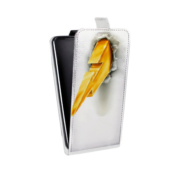 Дизайнерский вертикальный чехол-книжка для Samsung Galaxy S6 Edge Геркулес (на заказ)