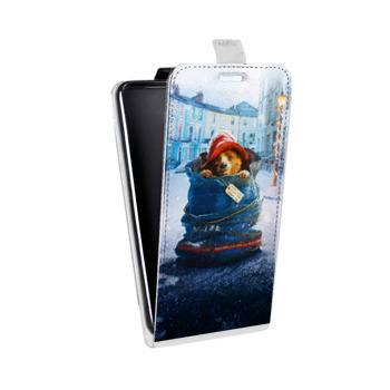 Дизайнерский вертикальный чехол-книжка для Samsung Galaxy S6 Edge Паддингтон (на заказ)
