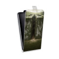 Дизайнерский вертикальный чехол-книжка для HTC Desire 601 Бегущий в лабиринте