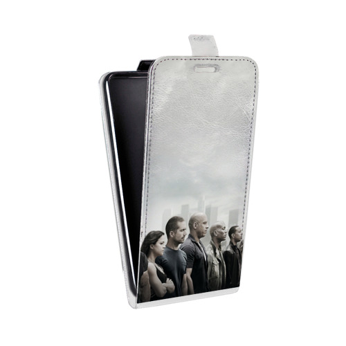 Дизайнерский вертикальный чехол-книжка для HTC Desire 530 форсаж