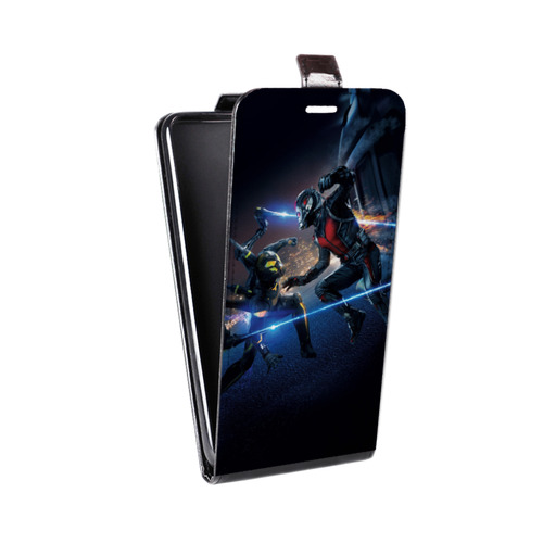 Дизайнерский вертикальный чехол-книжка для Samsung Galaxy Grand Человек - муравей 