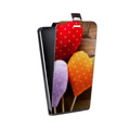 Дизайнерский вертикальный чехол-книжка для Samsung Galaxy Core