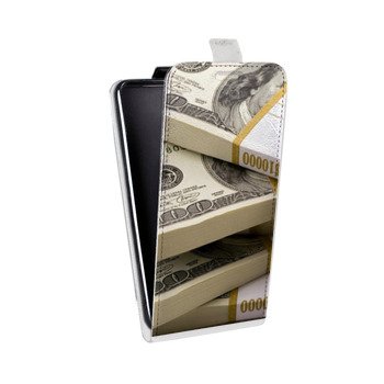 Дизайнерский вертикальный чехол-книжка для Huawei Honor 9X Lite Текстуры денег (на заказ)
