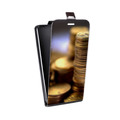 Дизайнерский вертикальный чехол-книжка для ASUS ZenFone 5 Lite Текстуры денег