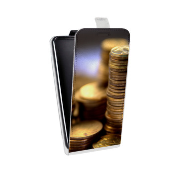 Дизайнерский вертикальный чехол-книжка для Xiaomi RedMi Note 5 Pro Текстуры денег (на заказ)