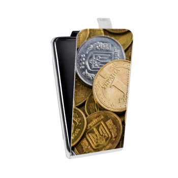 Дизайнерский вертикальный чехол-книжка для Iphone Xs Max Текстуры денег (на заказ)