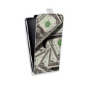 Дизайнерский вертикальный чехол-книжка для Huawei Honor 30 Текстуры денег