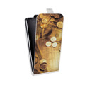 Дизайнерский вертикальный чехол-книжка для Meizu M5 Текстуры денег