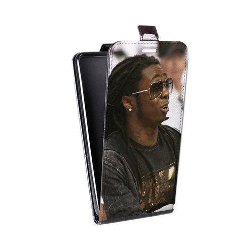 Дизайнерский вертикальный чехол-книжка для Huawei Ascend D2 Lil Wayne