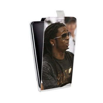 Дизайнерский вертикальный чехол-книжка для Samsung Galaxy J2 (2018) Lil Wayne (на заказ)