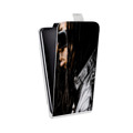 Дизайнерский вертикальный чехол-книжка для Motorola Moto E5 Plus Lil Wayne