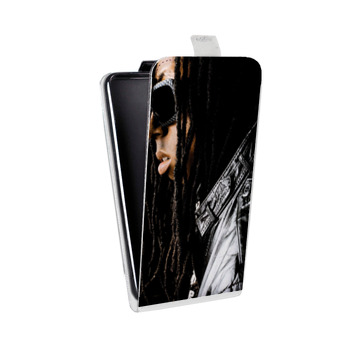 Дизайнерский вертикальный чехол-книжка для Samsung Galaxy Note 5 Lil Wayne (на заказ)